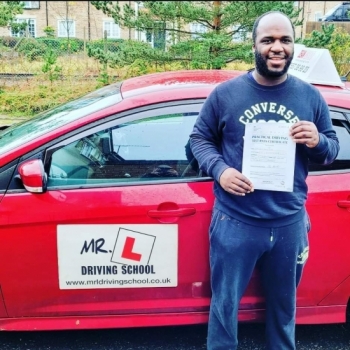 Congratulations to Chris White from Newmarket who passed 1st time with MR.L Driving School on the 9-12-20 in Cambridge....