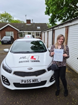 Congratulations to Julia from Cambridge who passed on the 14-5-21 after taking driving lessons with MR.L Driving School....