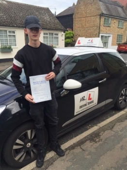 Congratulations to Jack from Haddenham who passed in Cambridge on the 1-7-16 after taking driving lessons with MRL Driving School