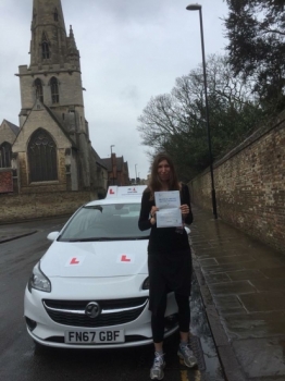 Congratulations to Dr Helen Taylor from Cambridge who passed on the 12-3-18 after taking driving lessons with MRL Driving School Having failed a few years ago we’re pleased to say Dr Helen passed 1st time with us