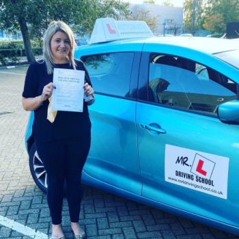 Congratulations to Laura from Streatham who passed her automatic driving test in Cambridge on the 4-11-20 after taking driving lessons with MR.L Driving School. <br />
<br />
Having been unsuccessful in the past we are chuffed to have helped Laura pass 1st time with us.