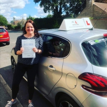 Congratulations to Allie from Soham who passed 1st time in Cambridge on the 2-9-19 after taking driving lessons with MR.L Driving School.