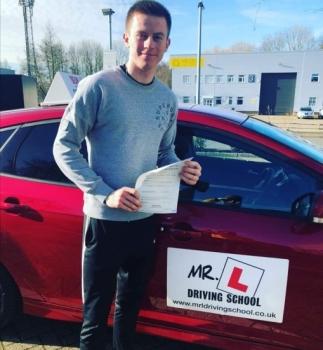 Congratulations to Alex who passed 1st time in Cambridge on the 11-3-20 after taking driving lessons with #mrldrivingschool