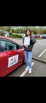 Congratulations to Tanya Brown from Red Lodge who passed in Bury St Edmunds on the 4-5-21 after taking driving lessons with MR.L Driving School.