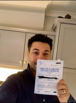 Congratulations to Ryan Cooper-Brown who passed his automatic driving test 1st time in Cambridge on the 10-2-22 after taking driving lessons with MR.L Driving School.