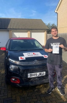 Congratulations to Rhys Philp who passed his driving test 1st time in Cambridge on the 25-10-22 after taking driving lessons with MR.L Driving School. <br />
<br />
#mrldrivingschool <br />
www.mrldrivingschool.co.uk