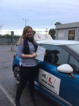 Congratulations to Emmeline Boreham from Ely who passed in Cambridge on the 16-1-17 after taking driving lessons with MRL Driving School