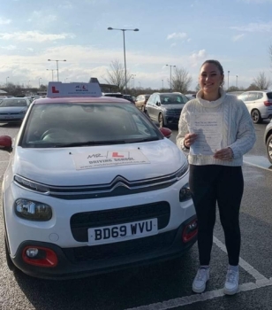 Congratulations to Elsa Aybak who passed her driving test in Cambridge on the 6-3-22 after taking driving lessons with MR.L Driving School.