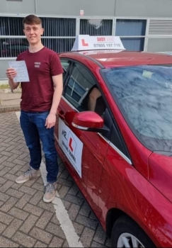 Congratulations to Josh Emms from Teversham who passed his driving test in Cambridge on the 14-5-22 after taking driving lessons with MR.L Driving School.