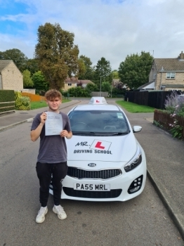 Congratulations to Ed Taylor from Fulbourn who passed 1st time with only 2 minors on the 9-9-20 in Cambridge after taking driving lessons with MR.L Driving School.